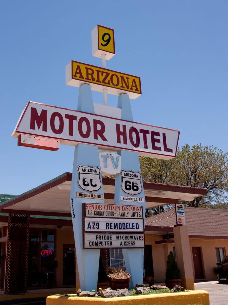Motor hotel Arizona