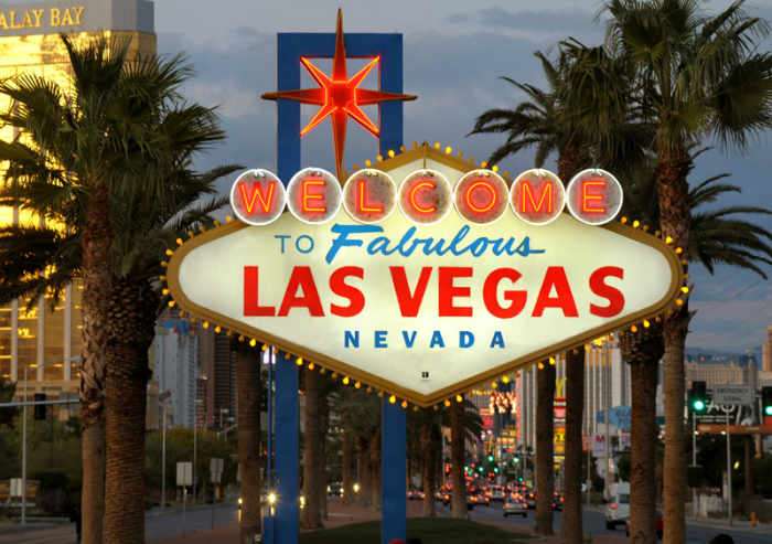 Las Vegas panneau