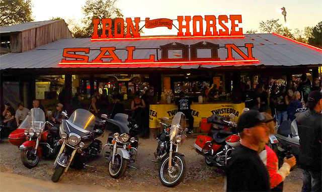 Iron horse saloon Daytona moto